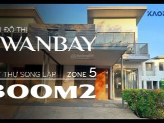 Bán biệt thự swan bay , nhà xây thô hoàn thiện ngoài giá bán 24 tỷ, 301m2,