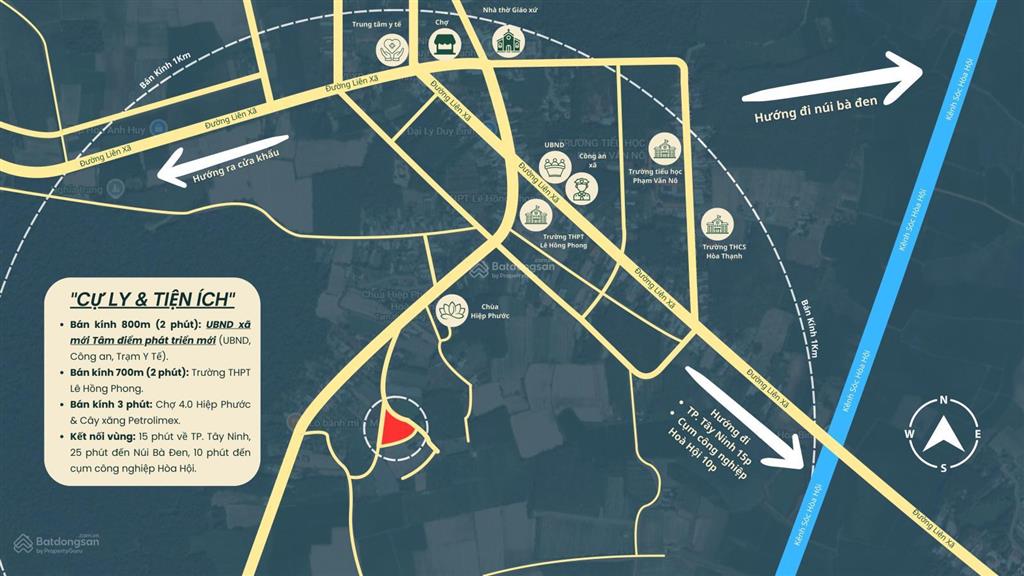 Bán gấp nền đất thổ cư 100% xã hòa thạnh  huyện châu thành  tây ninh (cũ)