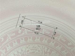 Chủ cần bán 69.7m2 thù lỗ  thư lâm (liên hà cũ), ngõ oto thông