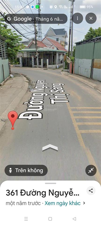 Bán đất mặt tiền nguyễn thị sáng 5*18m, giá 4,750 tỷ bớt lộc