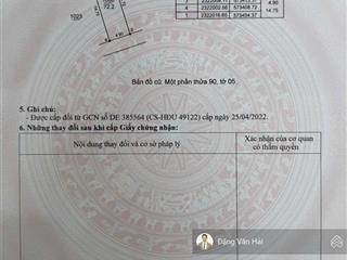 Bán nhà 4 tầng 72.2m2 mặt tiền 4.9m, oto đỗ cửa, hướng đông nam, giá 7.5 tỷ tại an thượng, hoài đức
