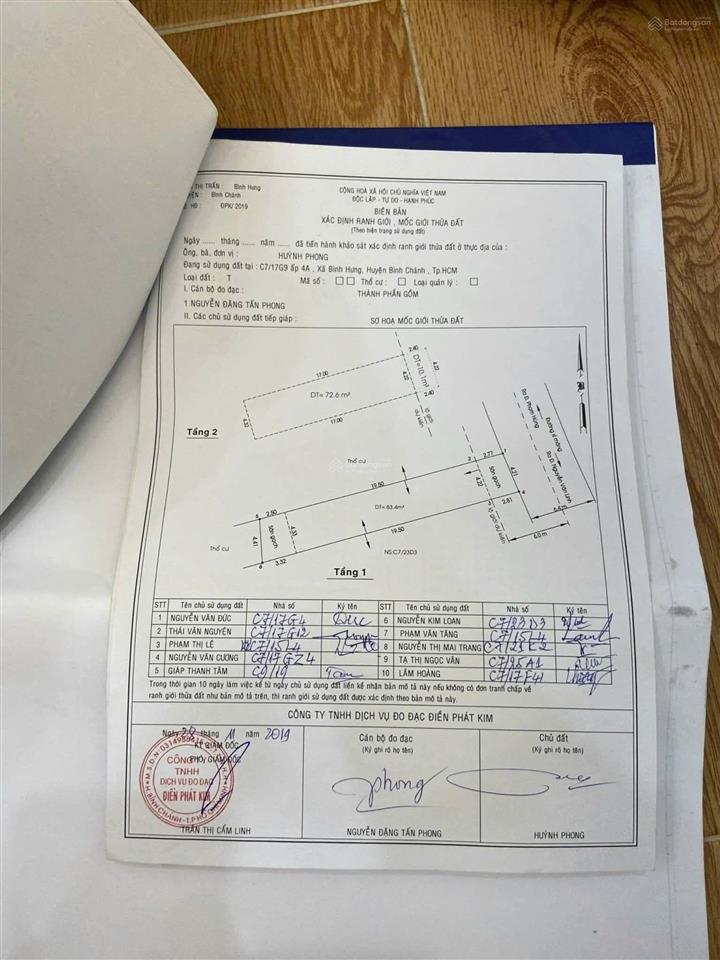 Bán nhà riêng hẻm c7c 1 lầu 4 tỷ 7