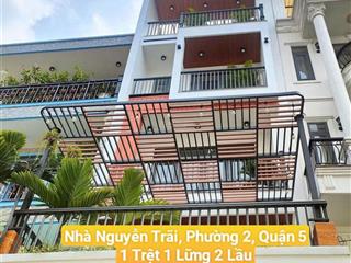 Đầu tư cho thuê ở nguyễn trãi quận 5 giá chỉ từ 4tỷ8 khu vực đắc địa đối diện các cụm tiện ích kdc