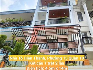 Đầu tư cho thuê giá chưa tới 5tỷ8 vị trí trung tâm tô hiến thành quận 10 cho thuê 25 triệu/ tháng