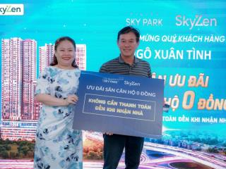 Picity sky park  skyzen t11/2025. ck cao nhất! trực tiếp cđt. 1pn 1.39 tỷ  2pn 2.1 tỷ