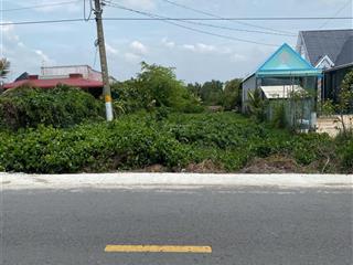 Sang gấp lô đất mt lý nhơn, an thới đông, cần giờ, tphcm 90m2/900tr, cách cầu vàm sắt 2 5p