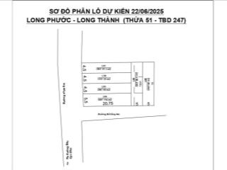 Đất đầu tư tách thửa long thành, 591m2, chỉ 4.1 tỷ