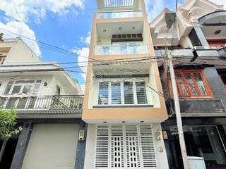 Bình thạnh  64m2  nhà mặt tiền đường 12m oto đậu đỗ ngày đêm  chu văn an  4 tầng