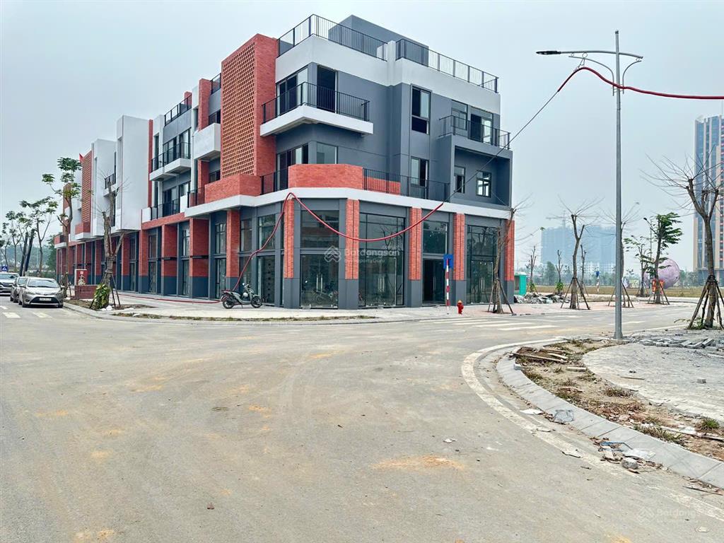 Trả trước 1.5 tỷ sở hữu ngay shophouse 4 tầng tại homie city phổ yên
