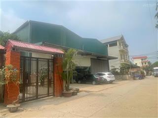Bán lô đất 676m có nhà xưởng kiên cố tại tân dân sóc sơn, giá 16,8 tỷ