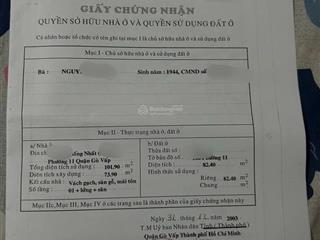 Căn góc 2 mặt tiền. bán nhà 2 mặt tiền đường thống nhất, quận gò vấp. tp hồ chí minh. giá 8