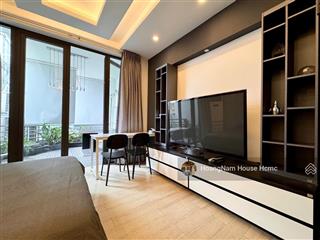 Cho thuê căn hộ 1pn sân vườn cao cấp  ngay nhà thờ , chợ tân định , công viên lê văn tám