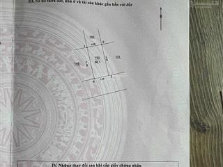 Siêu phẩm đường công te nơ tránh diện tích 60,1m2 đông sơn
