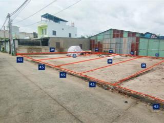 Bán gấp 5 lô đất liền kề gần công viên kdc bửu long, bv tân thầm