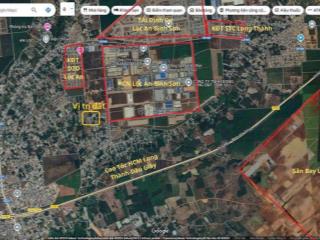 Bán đất mặt tiền kinh doanh, cách sân bay 10 phút, sát tái định cư, kcn lộc an