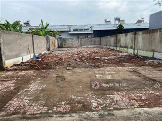 Bán gấp lô đất, đ. bùi thanh khiết, tt. tân túc, bình chánh,650tr/ 120m2 gần chợ đệm, thổ cư, shr