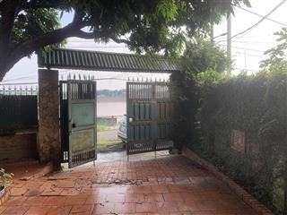 Nhà vườn siêu đẹp view sông đuống  110m  mặt tiền 6,7m  mặt đường 7m  sdcc