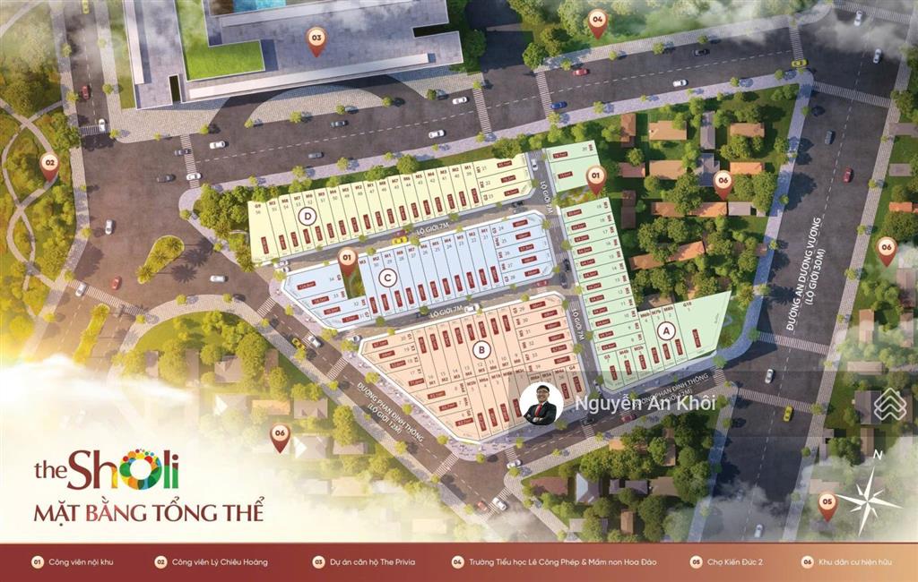 Nhà phố sholi shophouse  mặt tiền đường an dương vương  gh cđt, chiết khấu 8% tặng thang máy
