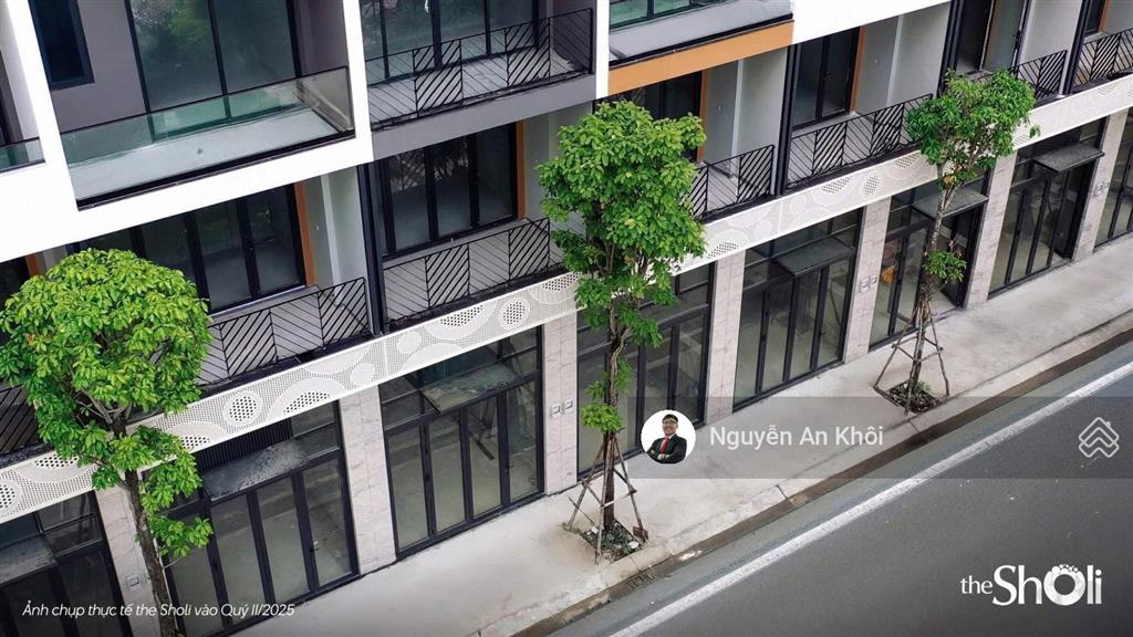 Nhà phố sholi shophouse  mặt tiền đường an dương vương  gh cđt, chiết khấu 8% tặng thang máy