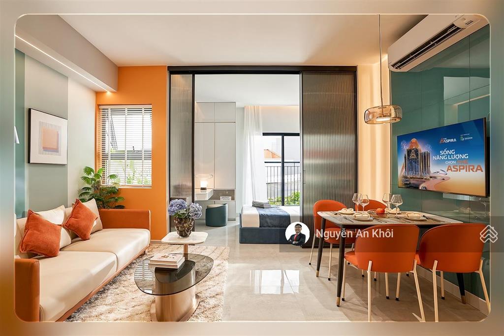 Nóng! the aspira căn hộ 1pn 40m2 chỉ 2 tỷ  8 bank support  gần metro số 1, mỹ phước tân vạn