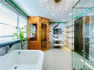 Bán nhà 4,5 tầng full nội thất 4.4x14 xe hơi để trong nhà phường 14 gv