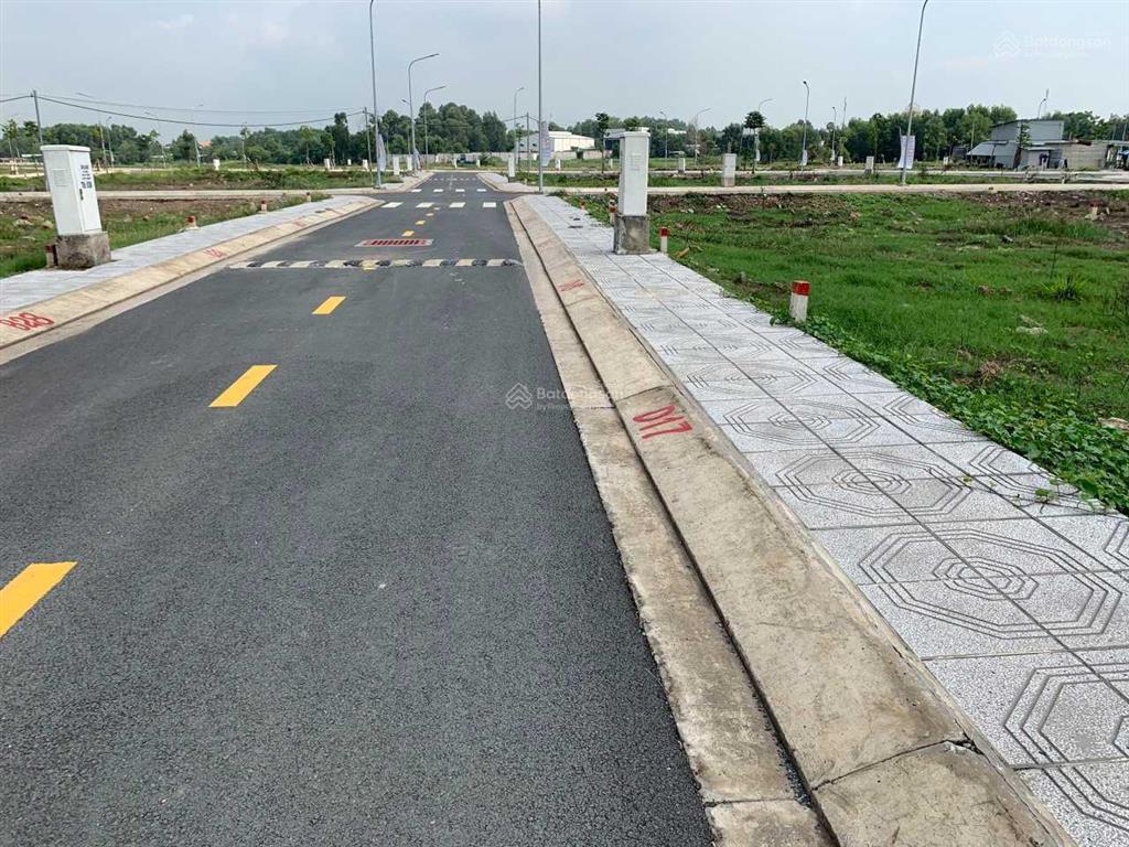 Bán đất nền củ chi  ngã tư tân quy, 80100m2 thổ cư sổ riêng, khu dân cư hiện hữu, hỗ trợ xây dựng