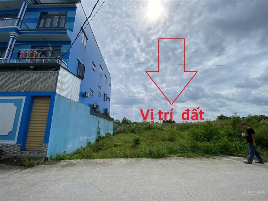 Bán đất bình mỹ đường đẹp  cho xây và hoàn công  (5m x 20m) dân cư hiện hữu gần chợ bình mỹ