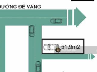 Bán mảnh đất hoa hậu phúc lợi 51.9m2  đường ô tô tránh  3 thoáng vĩnh viễn