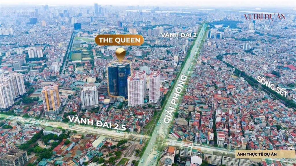 The queen 360 giải phóng phương liệt, thanh xuân chỉ còn căn duy nhất 3pn, 103m2, giá 9,3 tỷ