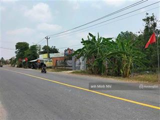 Đất đối diện kcn 1000ha mặt tiền đường huyện 32m giá 640tr /442m2 sổ liền tay