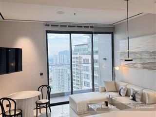 Nhà mới 100%, 55m2, 1pn giá 34 triệu ở thảo điền green, tầng cao