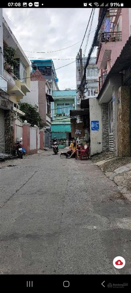 Nhà hot hxh 1 trục bùi đình túy gần chợ bà chiểu nhà 2 tầng btct 103/114m2, ngang 6m