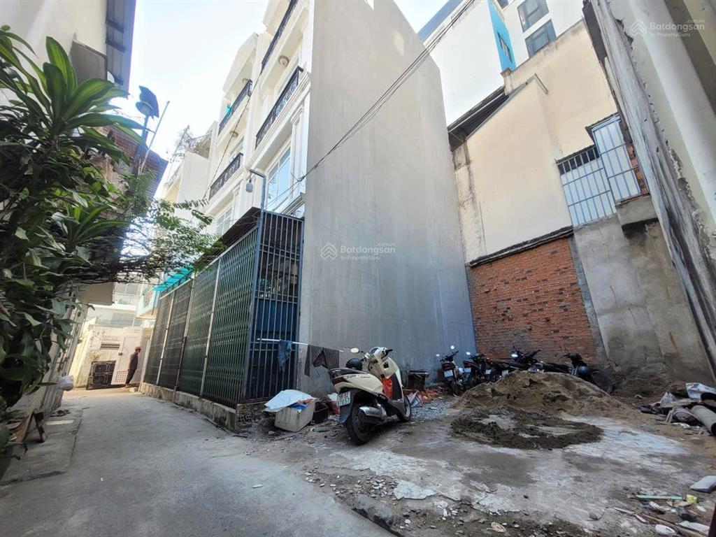 Bán đất hẻm xô viết nghệ tĩnh p25 bình thạnh 4.5x10m gpxd 4 tầng