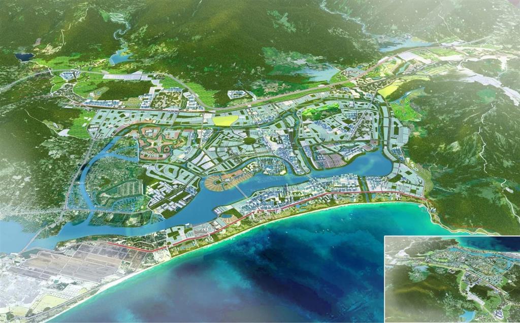 Đất nền 126m2 sau dãy mặt tiền nguyễn tất thành tại golden bay
