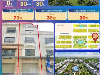 Bán biệt thự vinhomes golden avenue móng cái, 4,215 tỷ, 67,5m2