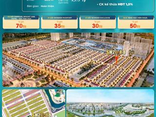 Quỹ hàng độc quyền 48m2, tây bắc, hoàn thiện san ho 20, vinhomes ocean park 2