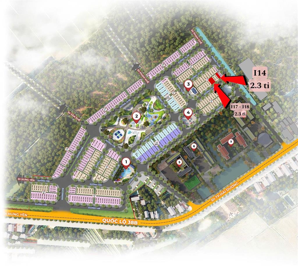 Cần bán 3 lô hướng đông nam, giá 2.3 tỉ/lô