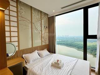 Căn hộ 2pn 2vs landmark khoáng nóng view hồ thiên nga vip có phòng xông hơi