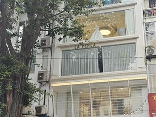 Cho thuê mặt bằng kinh doanh siêu đẹp phố trần thái tông, dt 100m2 x 8t, mt 6m kd mọi mô hình