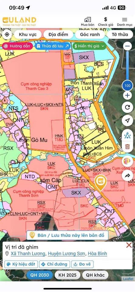 Bán gấp đất cạnh đường quốc lộ 21 đất odt