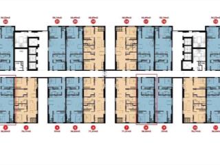 Bán căn hộ napoleon 2 phòng ngủ, tầng cao, view biển, không nội thất. giá rẻ