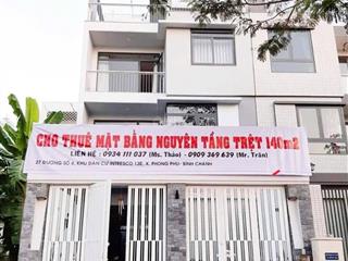 Cho thuê mặt tiền đường số 4 rộng 40m kdc 13e hướng tây bắc. đ/d trường đại học