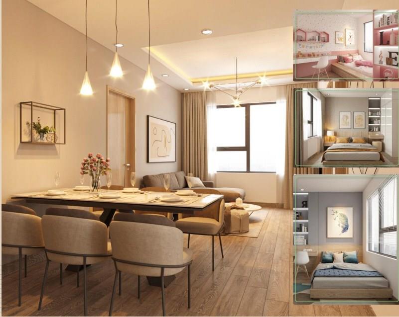 Căn góc bàu tràm ori view biển và thành phố đà nẵng, 2pn ban công ngang tầng cao