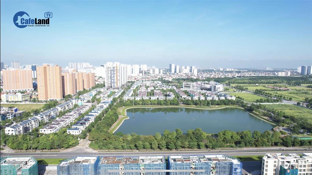 Bán biệt thự đơn lập starlake giai đoạn 2, hướng nam, xây 3 tầng 1 hầm, đường lớn, giá thương lượng