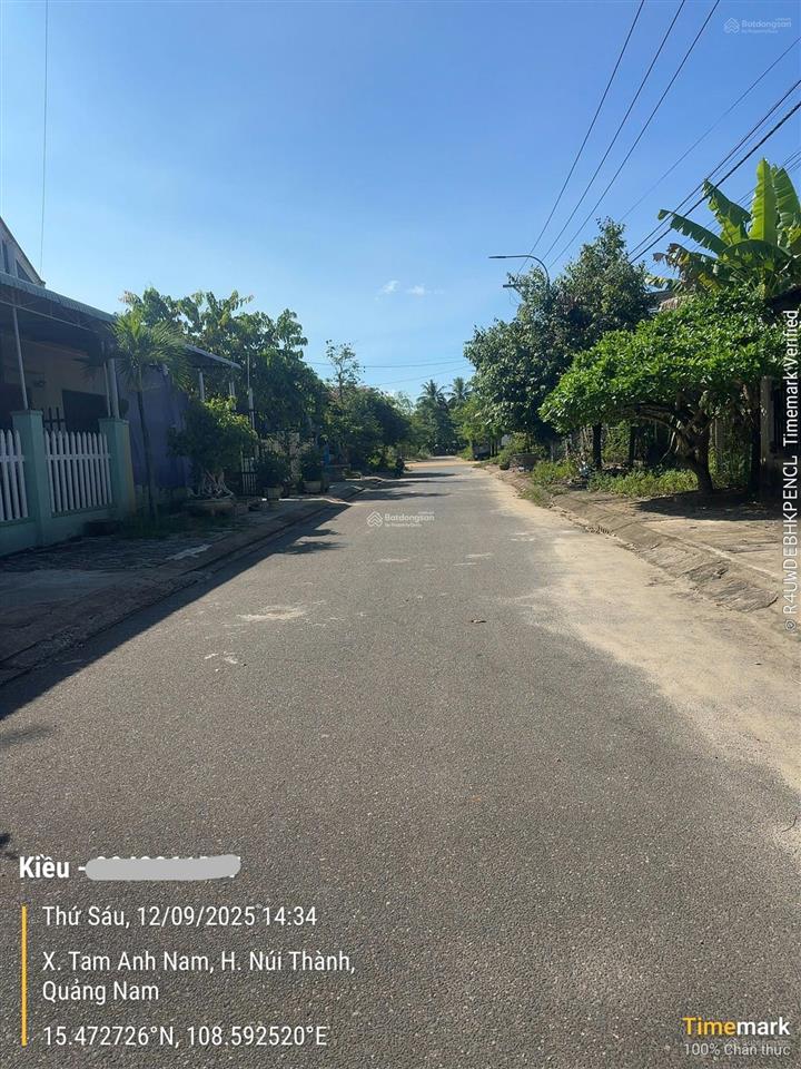 Chủ kẹt ngân hàng cần bán gấp nhà kdc tiên xuân 1, xã tam anh nam, núi thành giá 1.5 tỷ