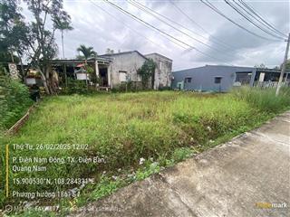 CHỦ CẦN BÁN GẤP ĐẤT TẠI ĐIỆN NAM ĐÔNG - ĐIỆN BÀN GIÁ 2,2TY