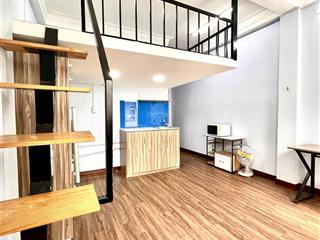 Cho thuê căn có gác ban công full nội thất 40m2 ngay nguyễn cửu vân bình thạnh