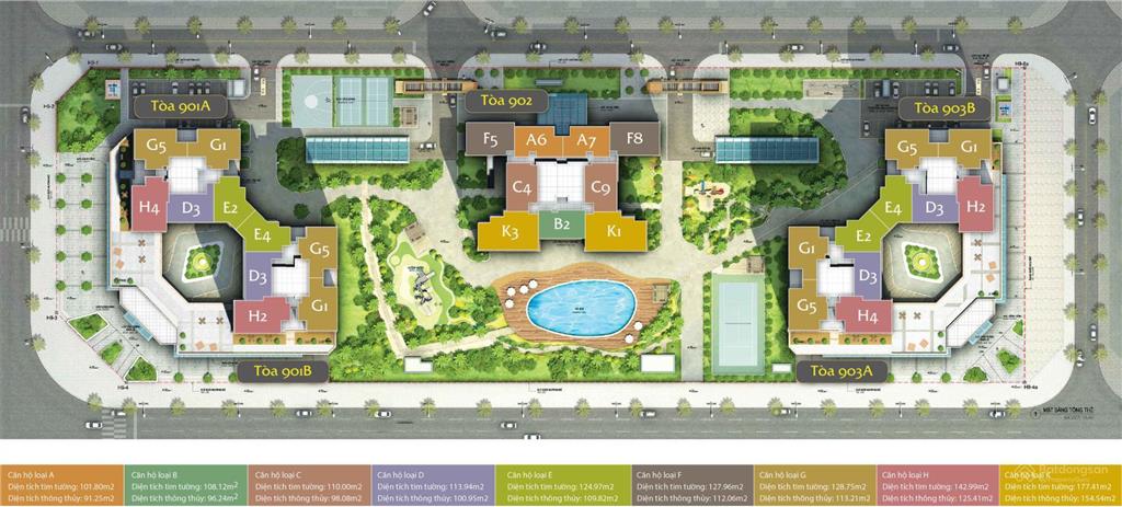 Bán chung cư h9 starlake, 20 tỷ, 133m2, 3pn, 3wc, ở luôn, cộng đồng vip