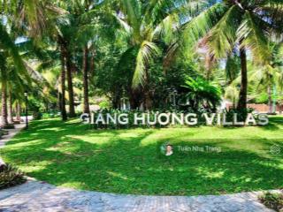 Lô biệt thự 280m2 chỉ hơn 5 tỷ. tại làng biệt thự sinh thái giáng hương  nha trang.
