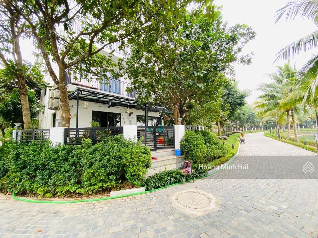 Btlk song lập, lô góc view hồ, vinhomes thăng long, an khánh, dt 200m2x4t, 51 tỷ